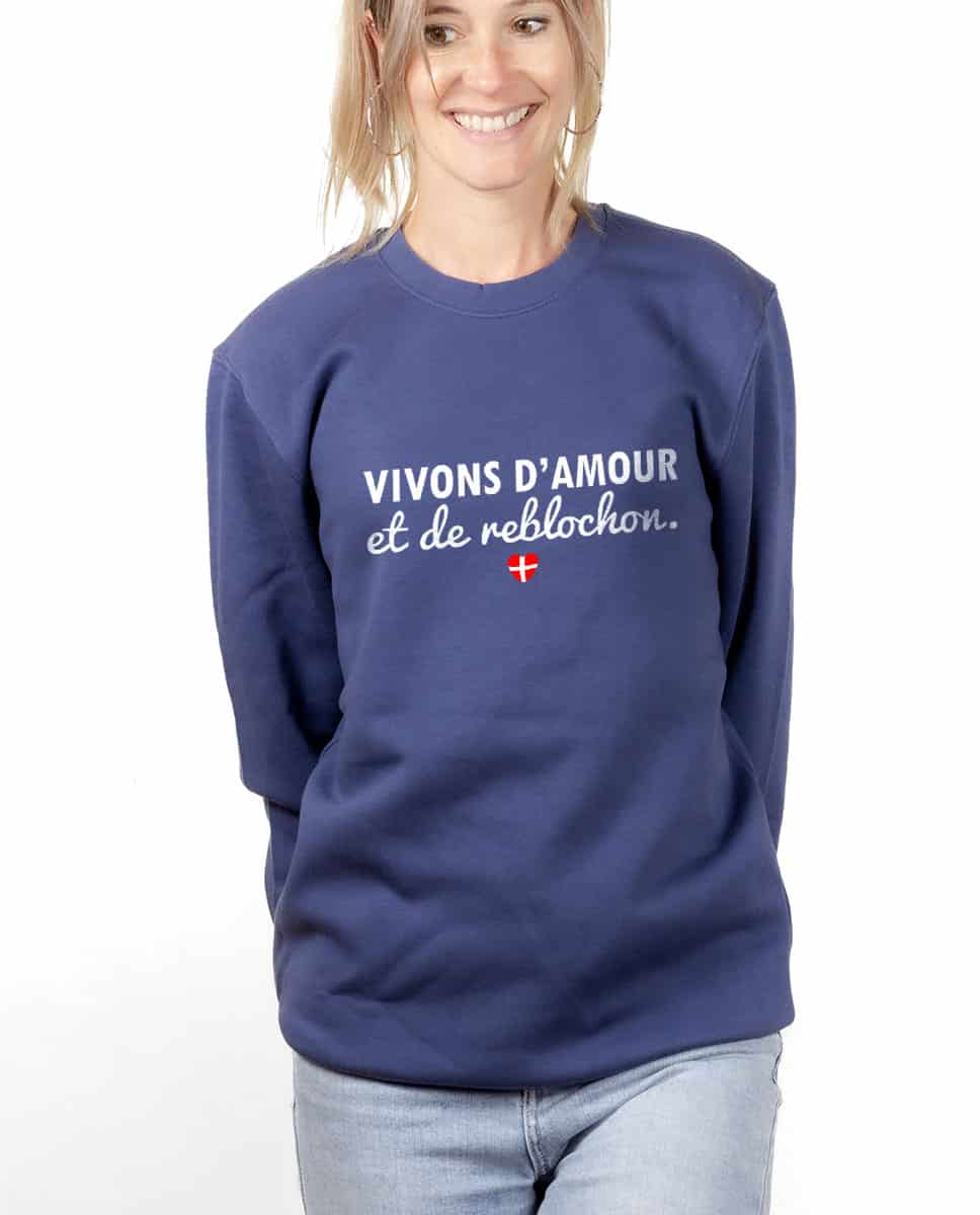 PULL FEMME : VIVONS D'AMOUR ET DE REBLOCHON – Image 7