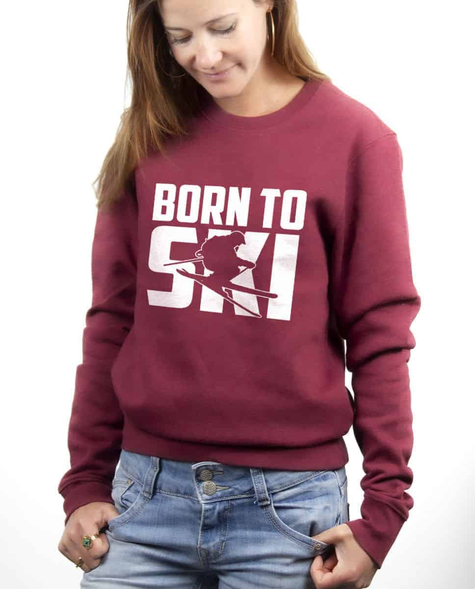 PULL FEMME : BORN TO SKI – Image 8