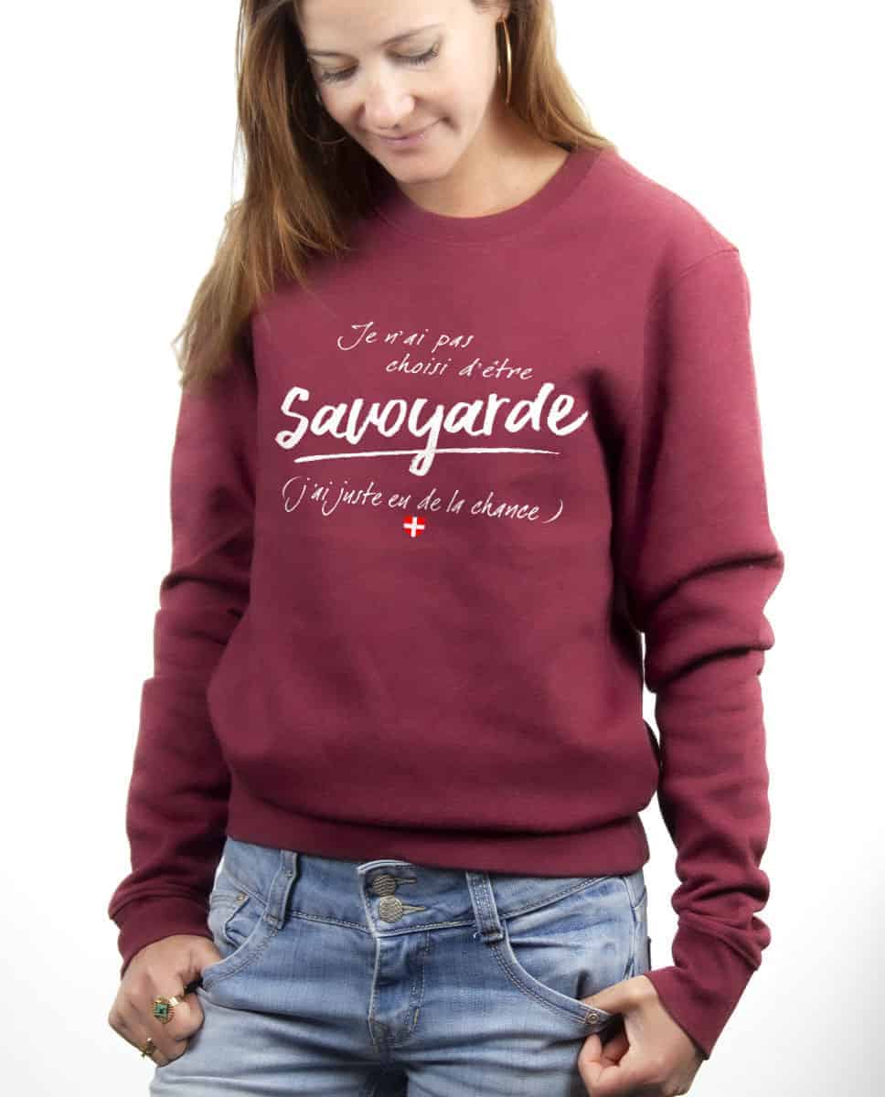 PULL FEMME : JE N'AI PAS CHOISI D'ÊTRE SAVOYARDE – Image 14