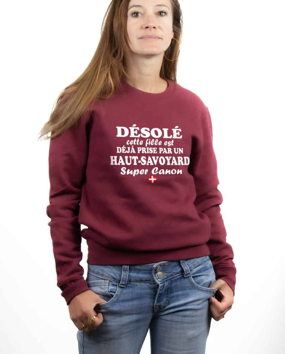 PULL FEMME : FILLE DÉJÀ PRISE PAR UN HAUT SAVOYARD – Image 8