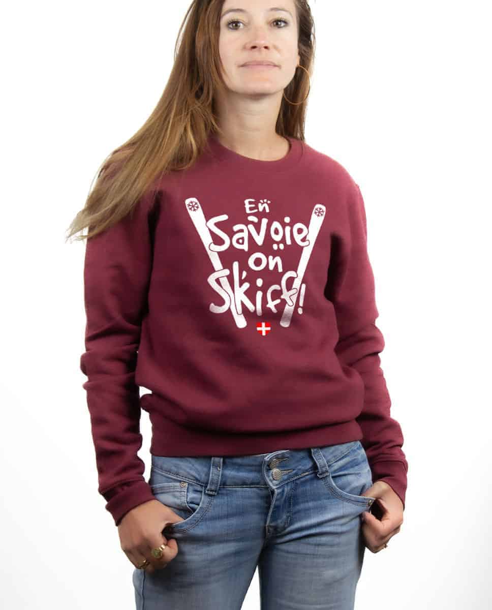 PULL FEMME : EN SAVOIE ON SKIFF – Image 12