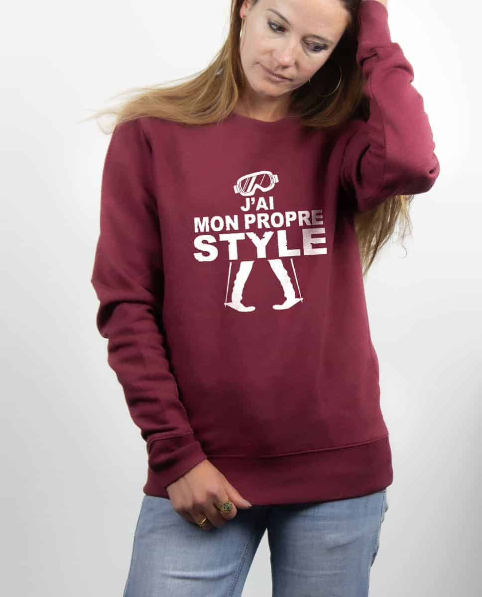 PULL FEMME : SKI J'AI MON PROPRE STYLE – Image 11
