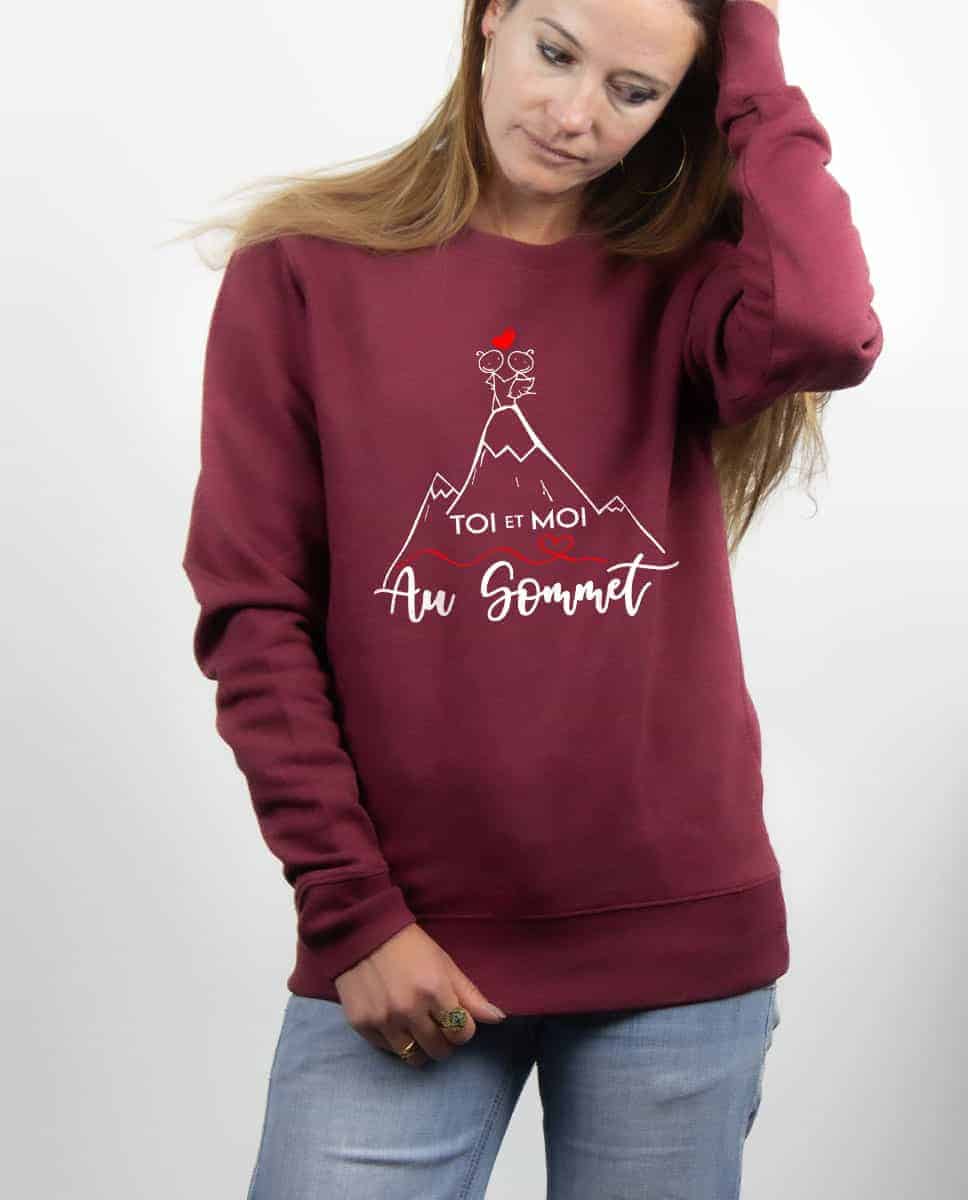 PULL FEMME : TOI ET MOI AU SOMMET – Image 11