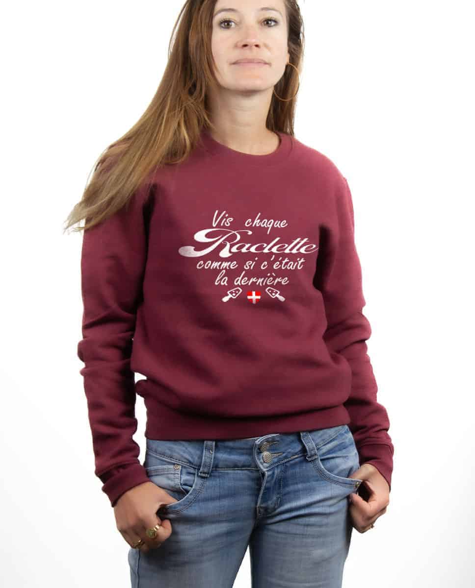 PULL FEMME : VIS CHAQUE RACLETTE COMME SI C’ÉTAIT LA DERNIÈRE – Image 8