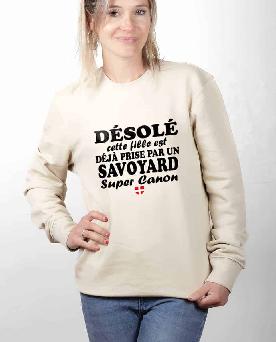 PULL FEMME : FILLE DÉJÀ PRISE PAR UN SAVOYARD – Image 6