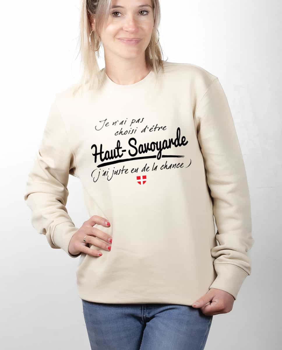 PULL FEMME : JE N’AI PAS CHOISI D’ÊTRE HAUT SAVOYARDE – Image 6