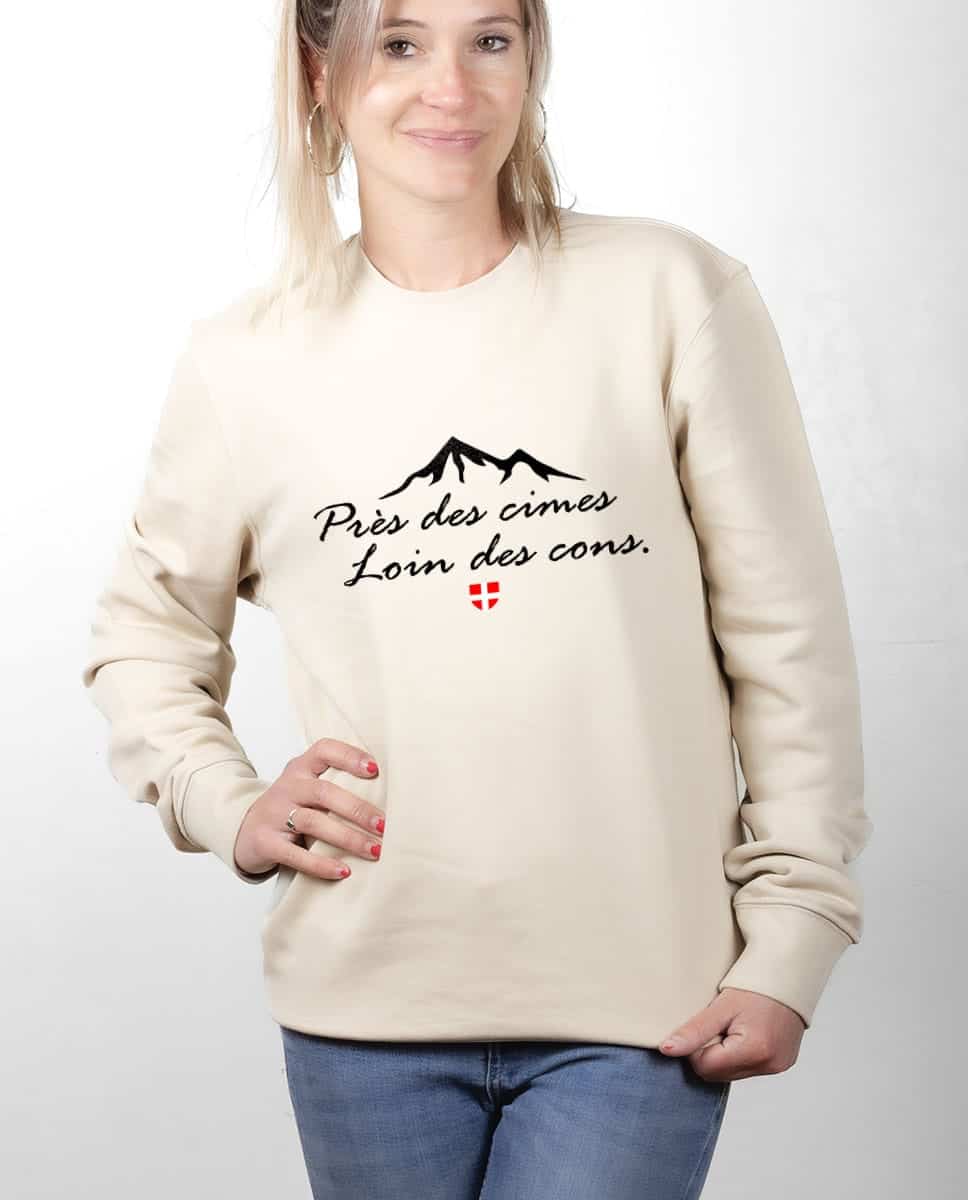 PULL FEMME : PRES DES CIMES LOIN DES CONS – Image 7
