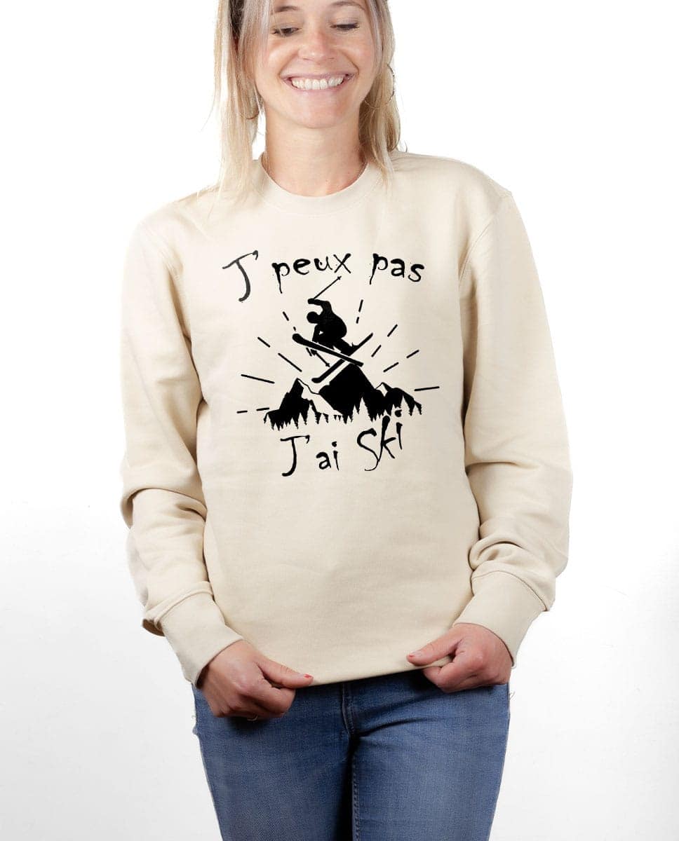 PULL FEMME : J'PEUX PAS J'AI SKI – Image 3