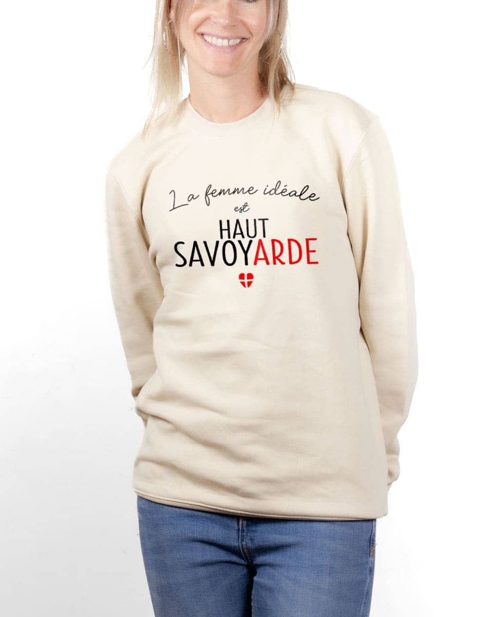 PULL FEMME : LA FEMME IDEALE EST HAUT SAVOYARDE – Image 8