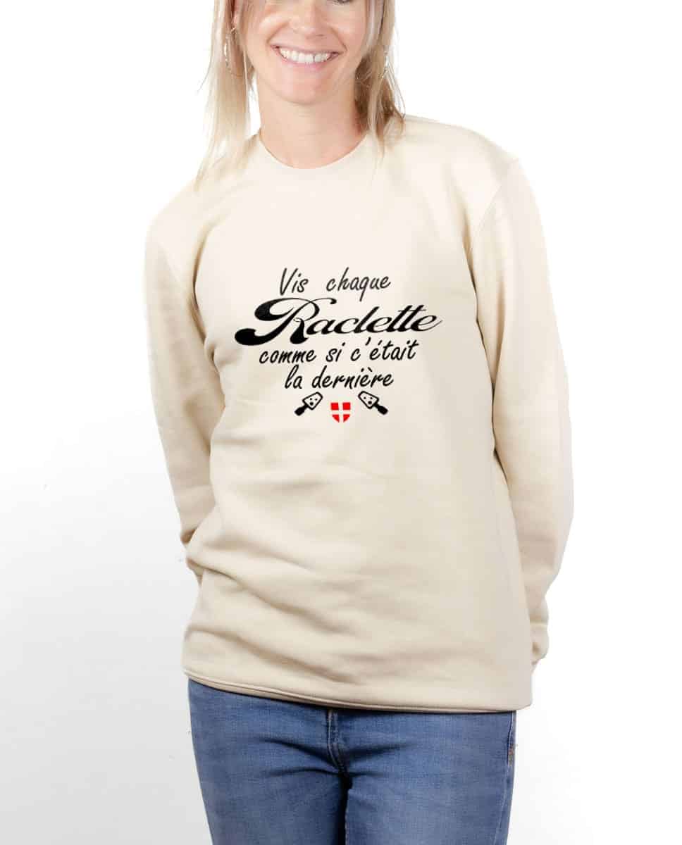 PULL FEMME : VIS CHAQUE RACLETTE COMME SI C’ÉTAIT LA DERNIÈRE – Image 4