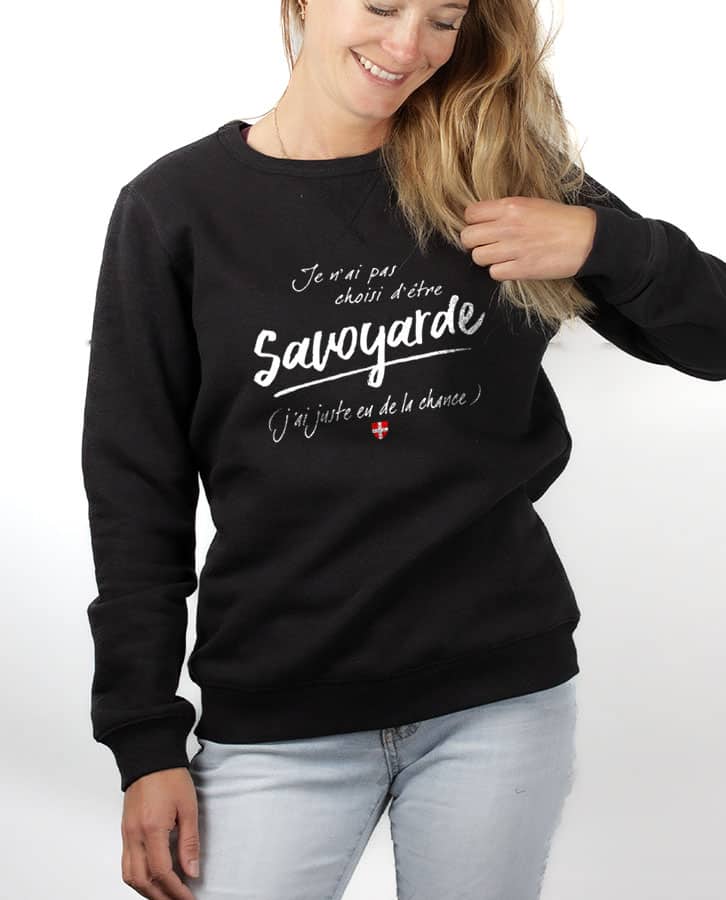 PULL FEMME : JE N'AI PAS CHOISI D'ÊTRE SAVOYARDE – Image 12