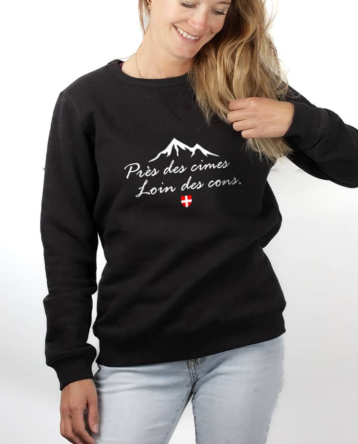 PULL FEMME : PRES DES CIMES LOIN DES CONS – Image 12
