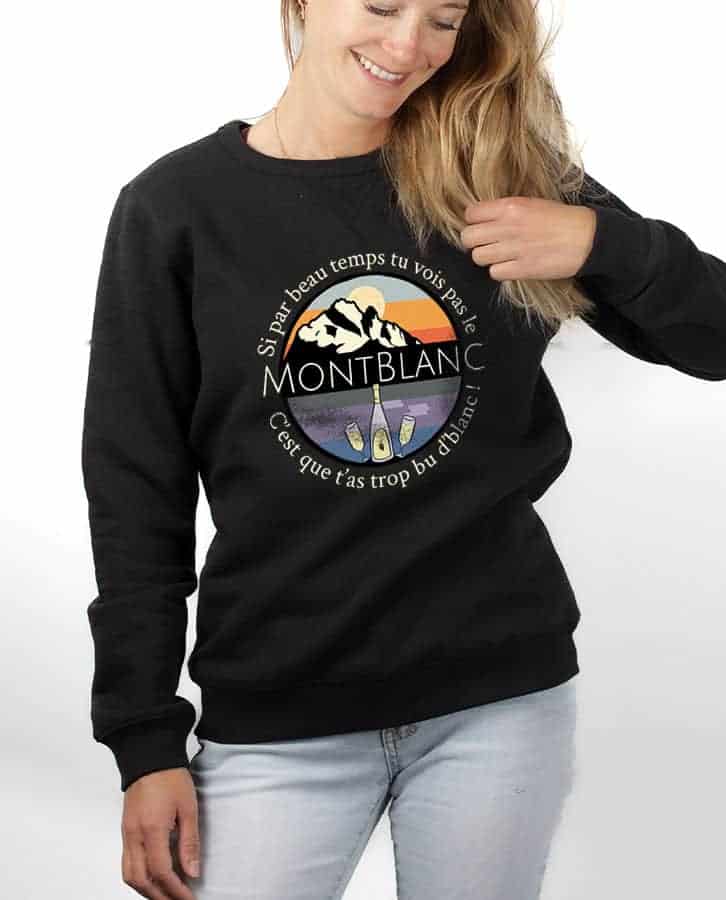 PULL FEMME : SI TU VOIS PAS LE MONT BLANC – Image 21