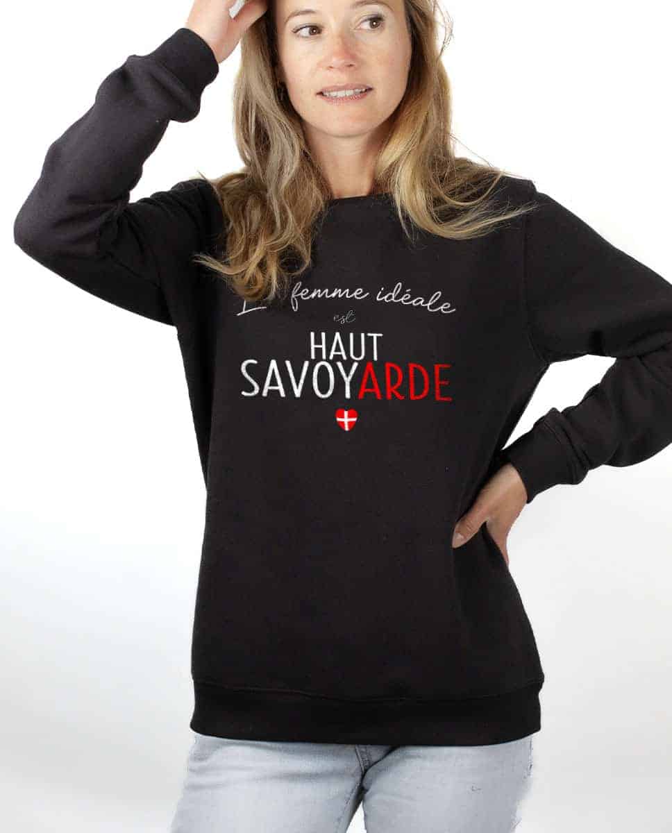 PULL FEMME : LA FEMME IDEALE EST HAUT SAVOYARDE – Image 13