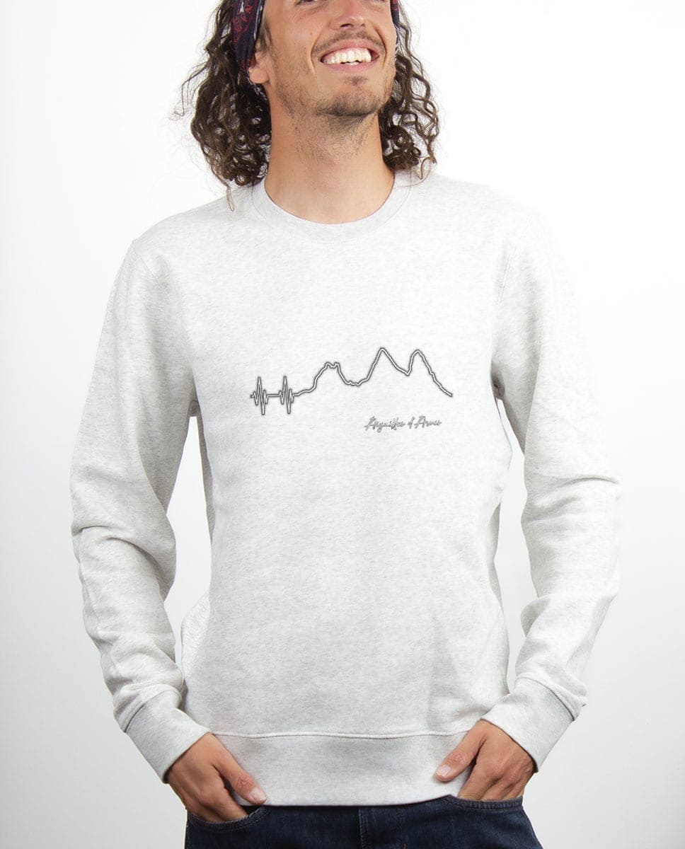 PULL HOMME : BATTEMENTS DE COEUR AIGUILLES D ARVES – Image 5