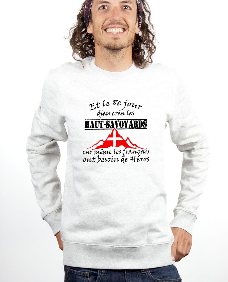 PULL HOMME : DIEU CREA LES HAUT SAVOYARDS – Image 8