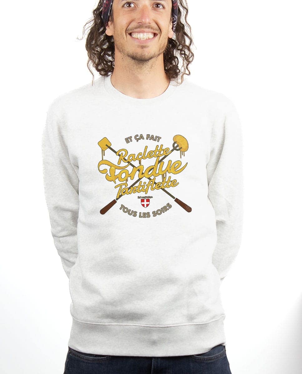 PULL HOMME : DJ MATAFAN RACLETTE FONDUE TARTIFLETTE – Image 7
