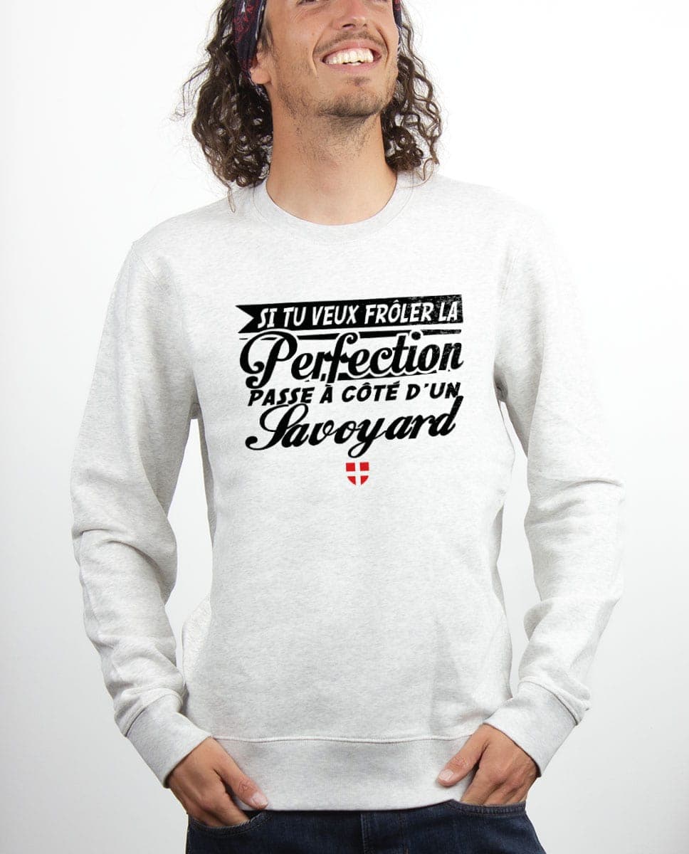PULL HOMME : FRÔLE LA PERFECTION PASSE À CÔTÉ D'UN SAVOYARD – Image 5