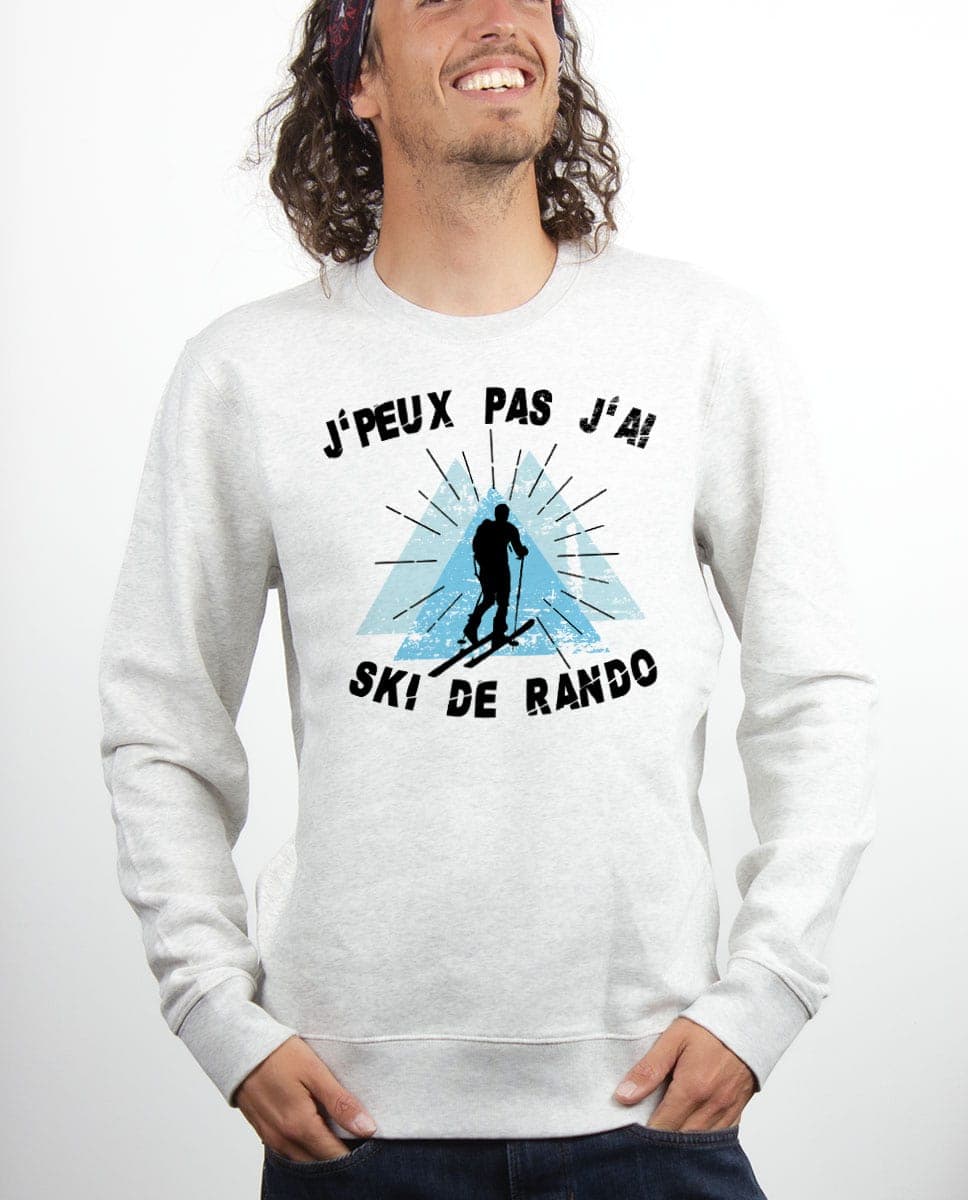 PULL HOMME : J'PEUX PAS J'AI SKI DE RANDO – Image 5