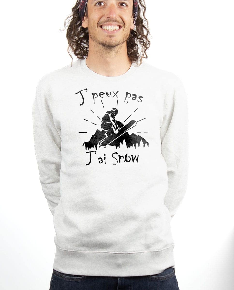 PULL HOMME : J'PEUX PAS J'AI SNOW – Image 8