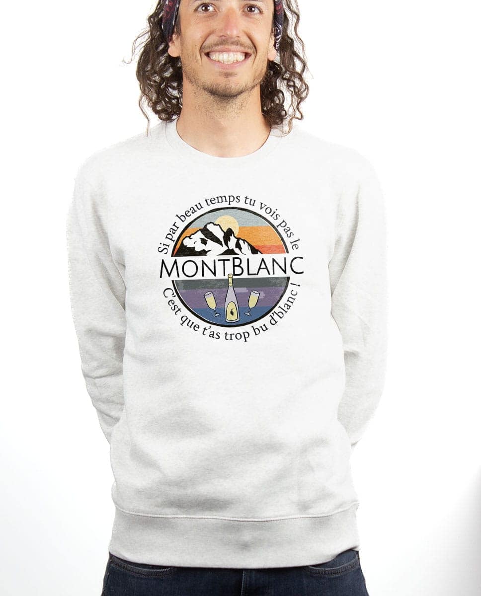 PULL HOMME : SI TU VOIS PAS LE MONT BLANC – Image 5
