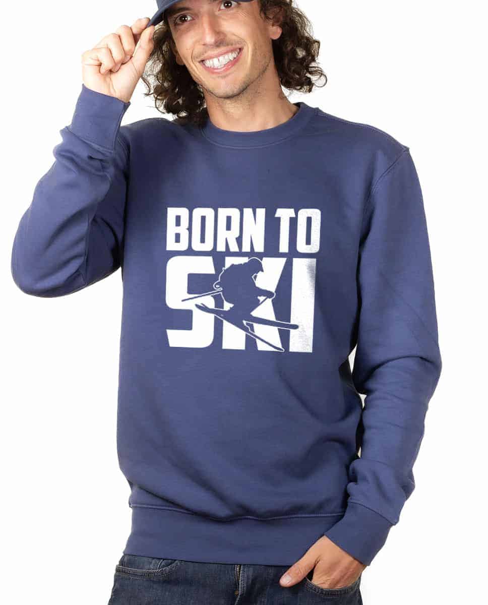 PULL HOMME : BORN TO SKI – Image 9