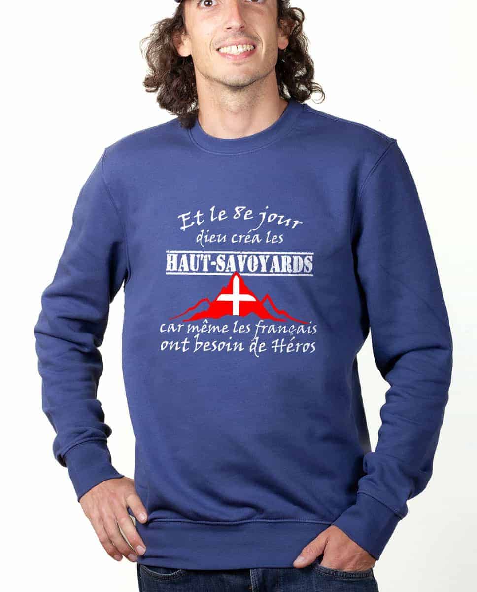 PULL HOMME : DIEU CREA LES HAUT SAVOYARDS – Image 9
