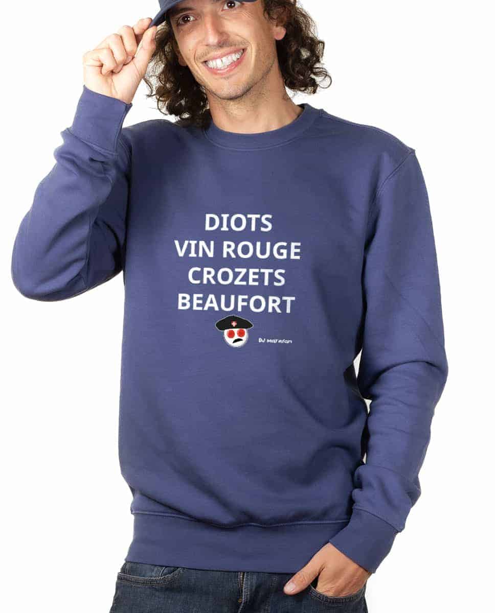 PULL HOMME : DIOTS VIN ROUGE CROZETS BEAUFORT – Image 8