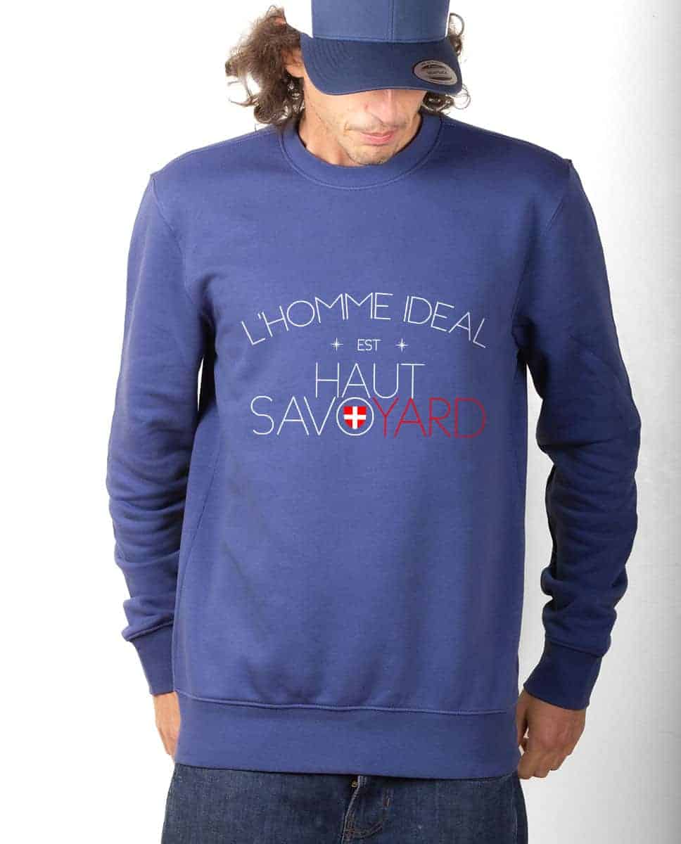 PULL HOMME : L'HOMME IDEAL EST HAUT SAVOYARD – Image 6