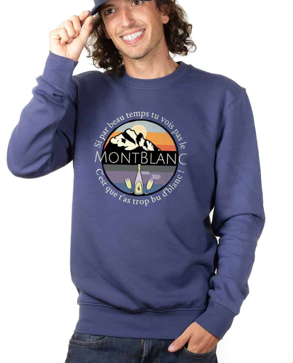 PULL HOMME : SI TU VOIS PAS LE MONT BLANC – Image 6
