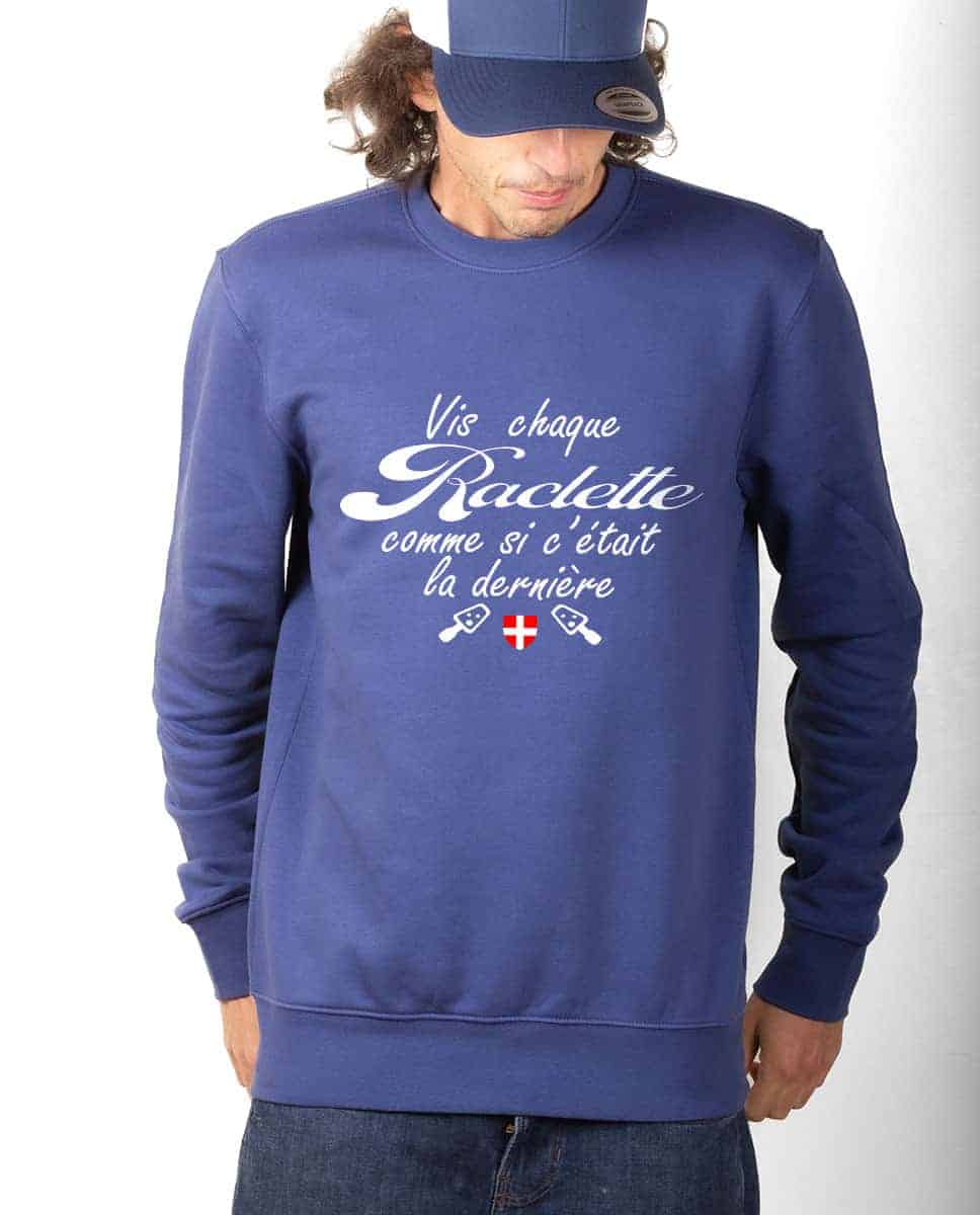 PULL HOMME : VIS CHAQUE RACLETTE COMME SI C’ÉTAIT LA DERNIÈRE – Image 9