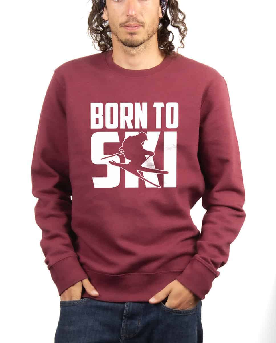 PULL HOMME : BORN TO SKI – Image 11