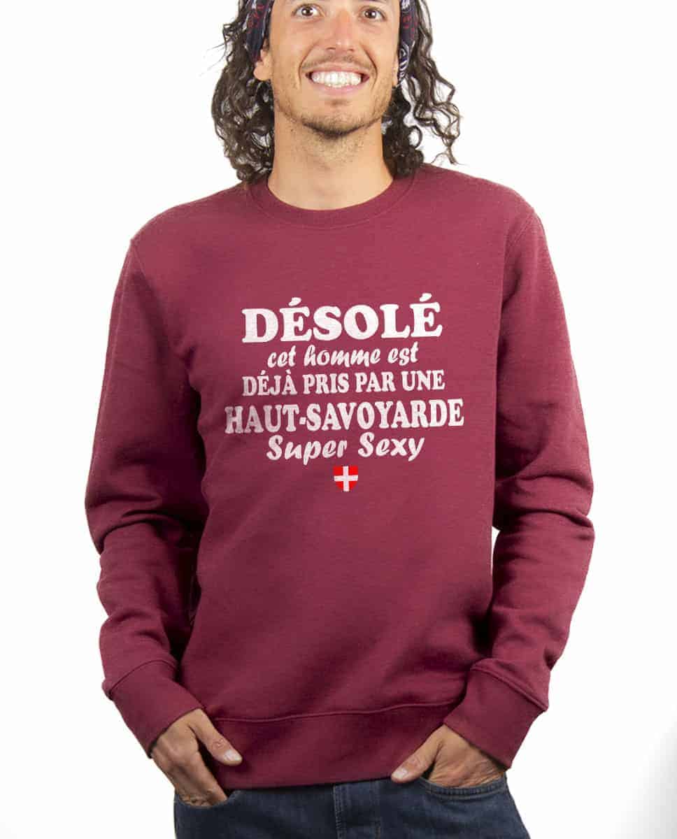 PULL HOMME : HOMME DÉJÀ PRIS PAR UNE HAUT SAVOYARDE – Image 11