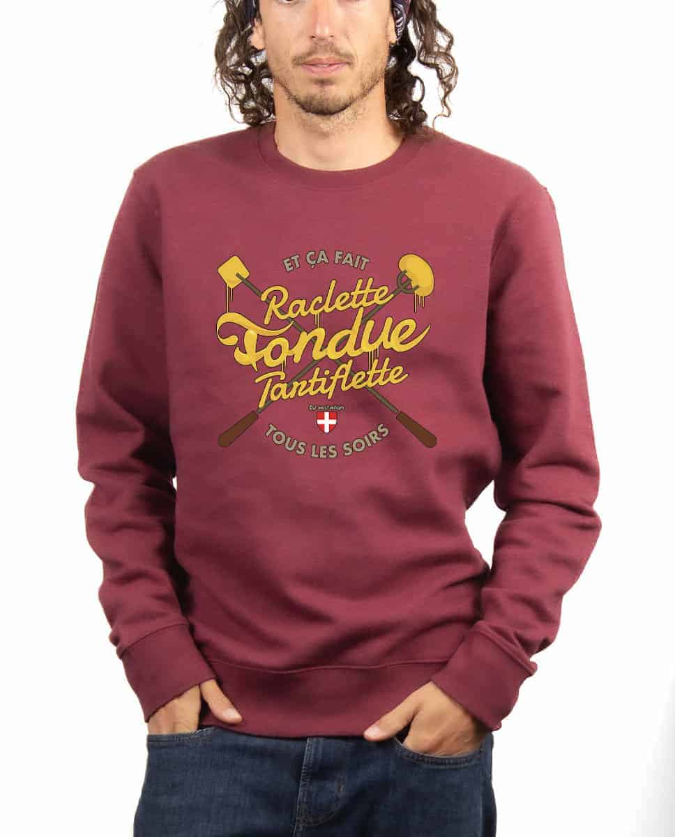 PULL HOMME : DJ MATAFAN RACLETTE FONDUE TARTIFLETTE – Image 9