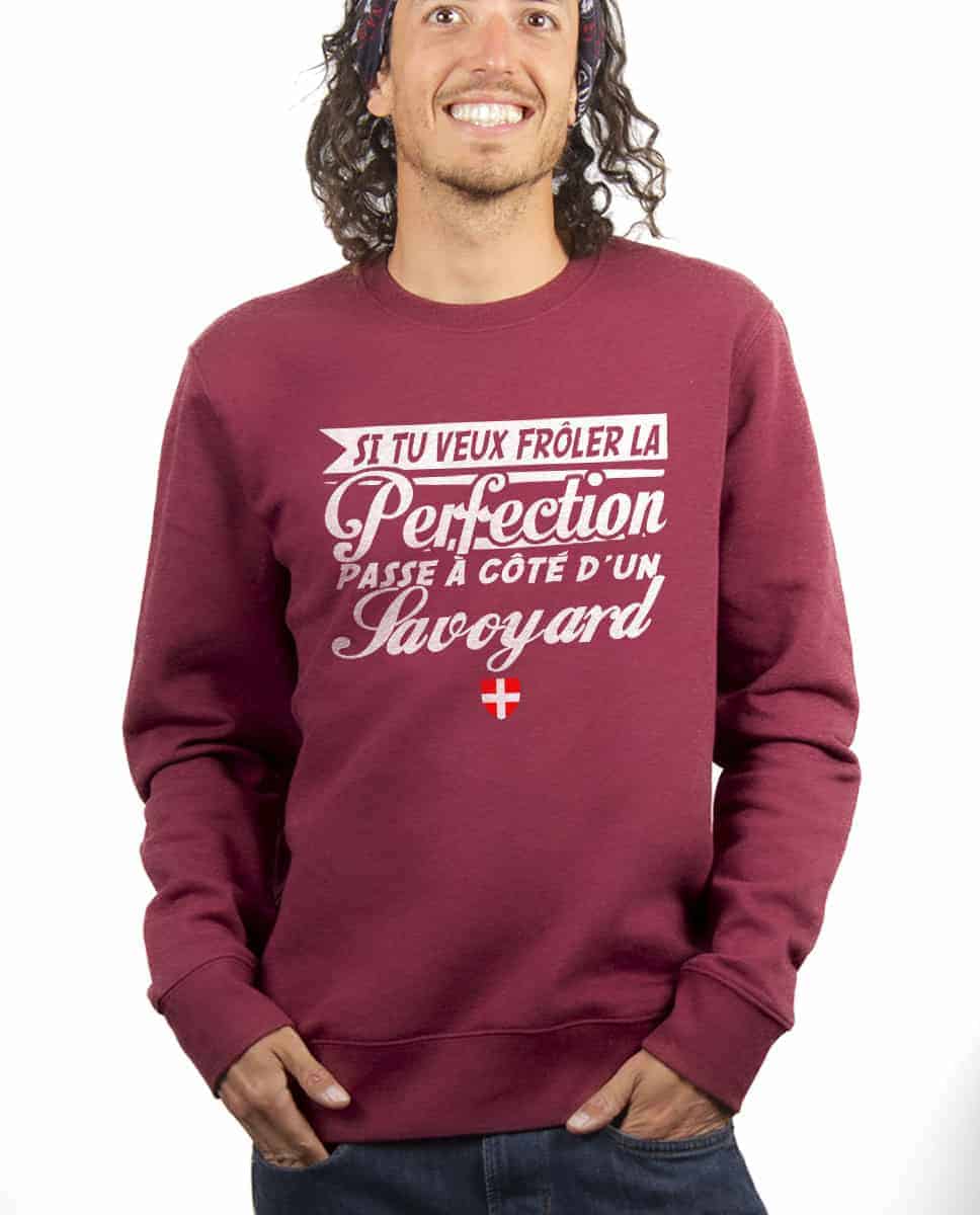 PULL HOMME : FRÔLE LA PERFECTION PASSE À CÔTÉ D'UN SAVOYARD – Image 8