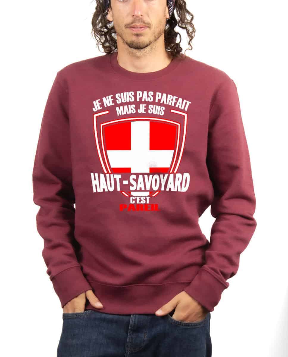 PULL HOMME : JE NE SUIS PAS PARFAIT MAIS JE SUIS HAUT SAVOYARD – Image 8