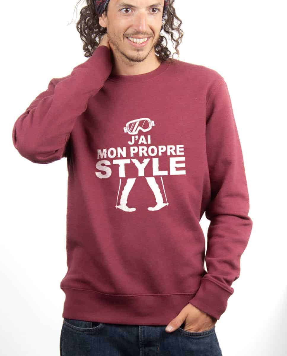 PULL HOMME : SKI J'AI MON PROPRE STYLE – Image 8