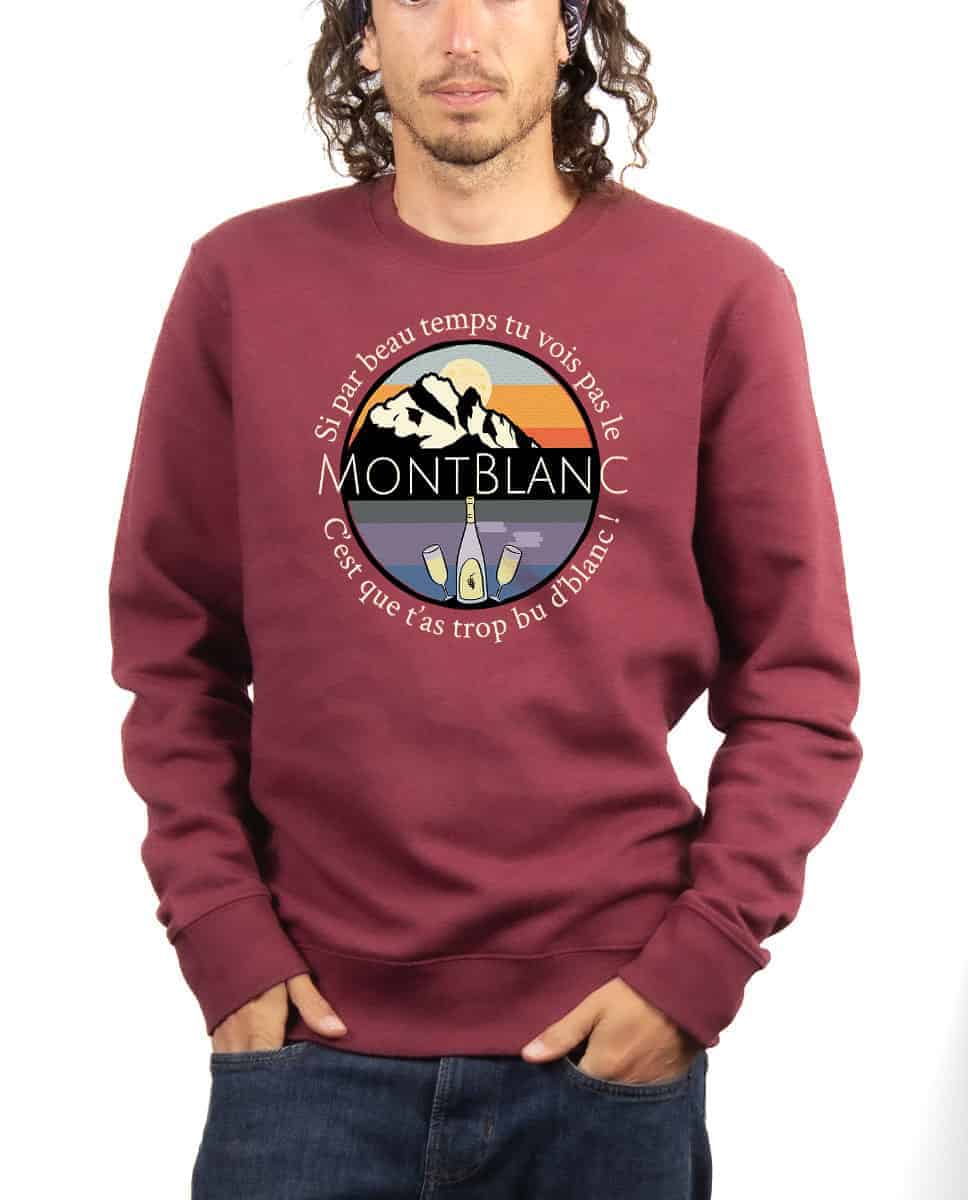 PULL HOMME : SI TU VOIS PAS LE MONT BLANC – Image 8