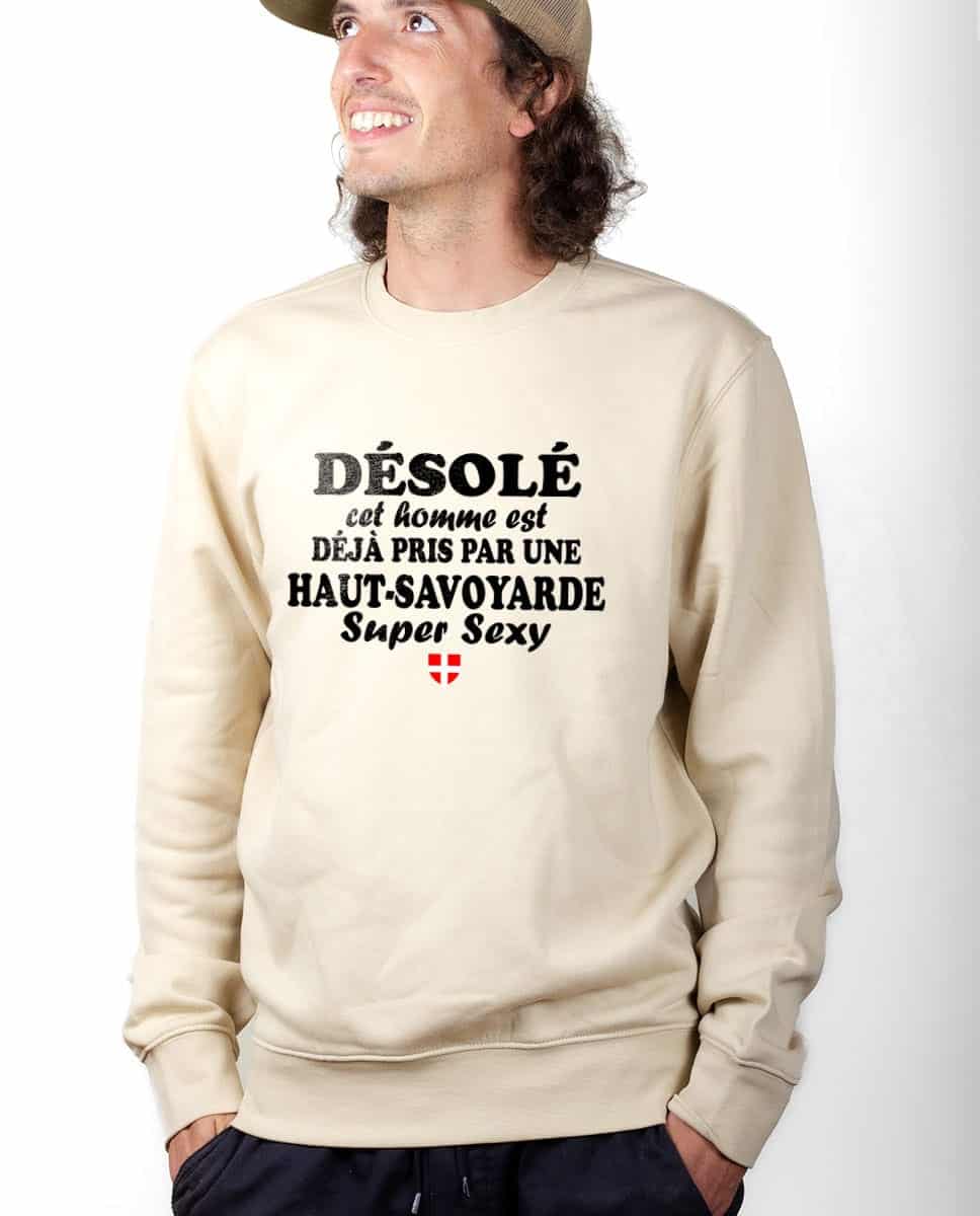 PULL HOMME : HOMME DÉJÀ PRIS PAR UNE HAUT SAVOYARDE – Image 5