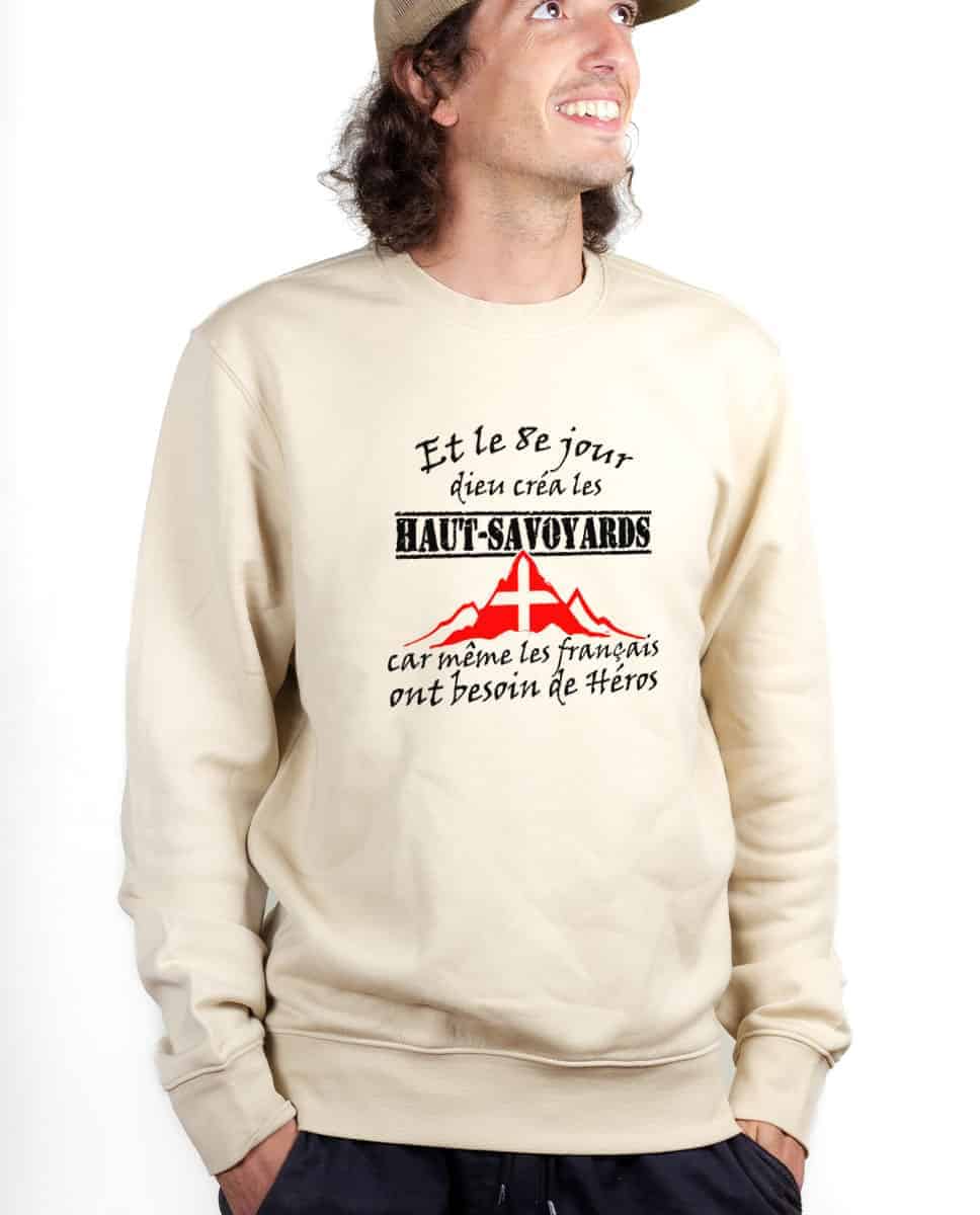 PULL HOMME : DIEU CREA LES HAUT SAVOYARDS – Image 4