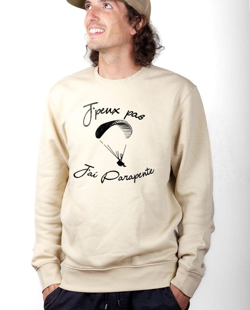 PULL HOMME : J'PEUX PAS J'AI PARAPENTE – Image 4