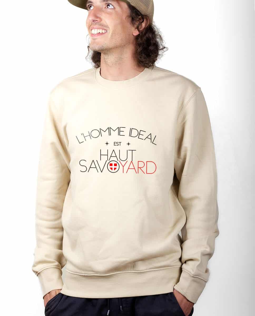 PULL HOMME : L'HOMME IDEAL EST HAUT SAVOYARD – Image 4