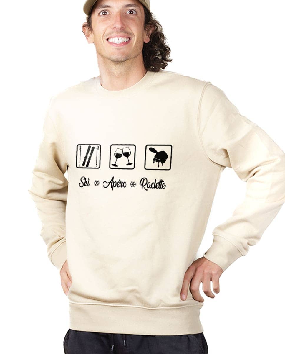 PULL HOMME : SKI APERO RACLETTE – Image 4