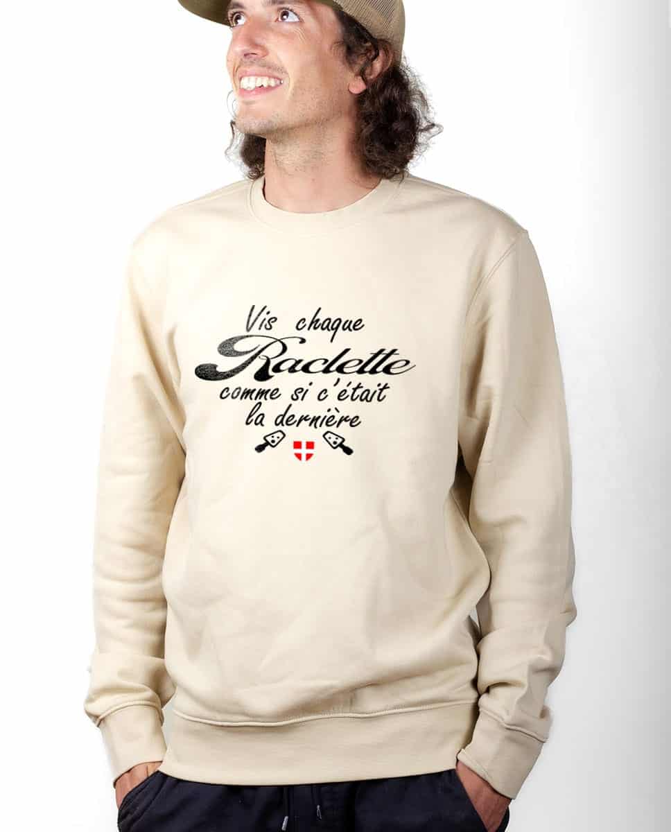 PULL HOMME : VIS CHAQUE RACLETTE COMME SI C’ÉTAIT LA DERNIÈRE – Image 4