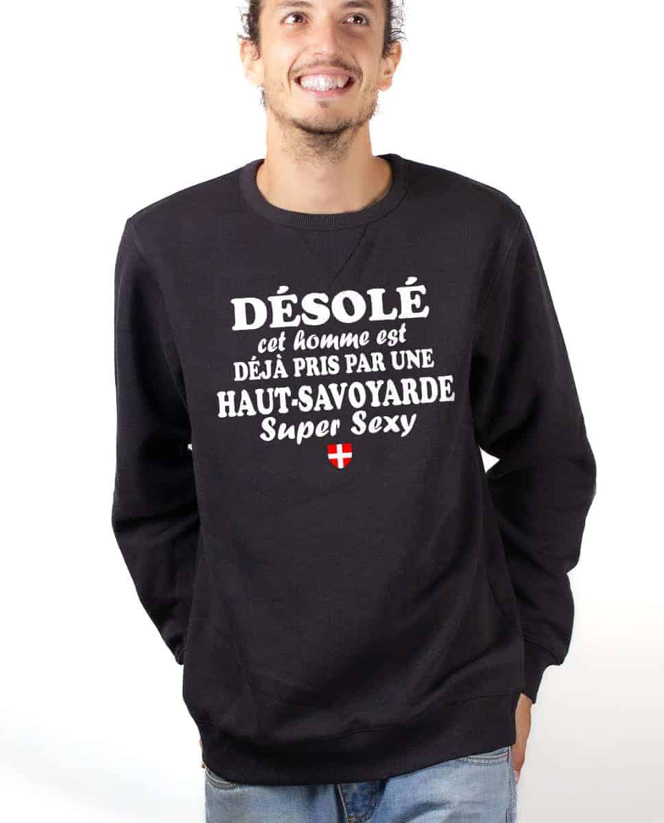 PULL HOMME : HOMME DÉJÀ PRIS PAR UNE HAUT SAVOYARDE – Image 10