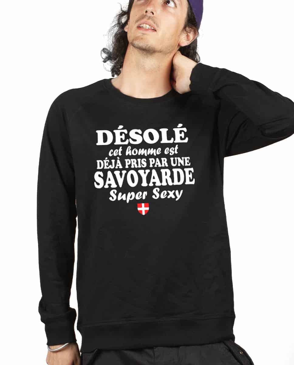 PULL HOMME : HOMME DÉJÀ PRIS PAR UNE SAVOYARDE – Image 7