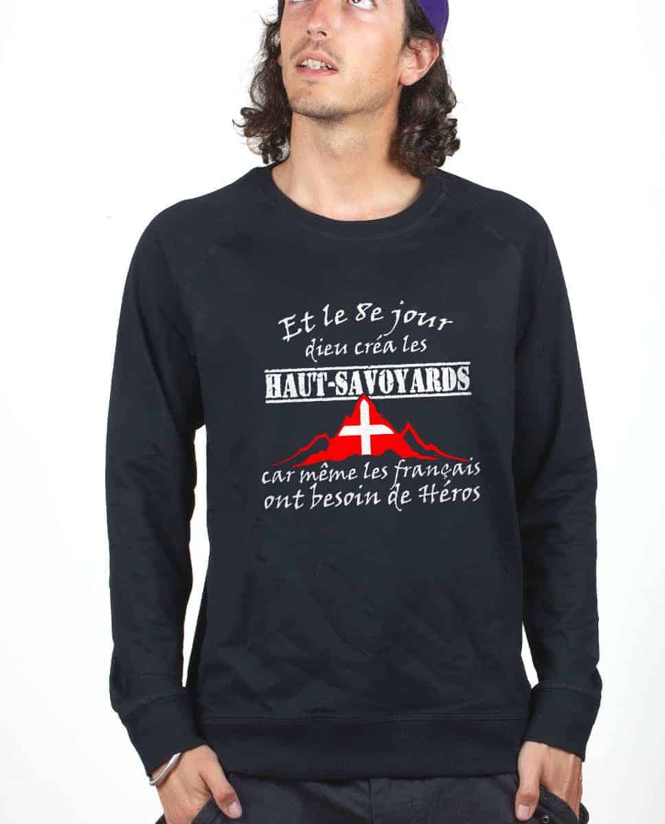 PULL HOMME : DIEU CREA LES HAUT SAVOYARDS – Image 10