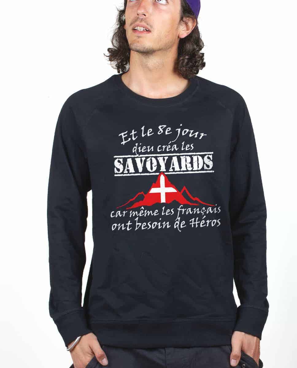 PULL HOMME : DIEU CRÉA LES SAVOYARDS – Image 12