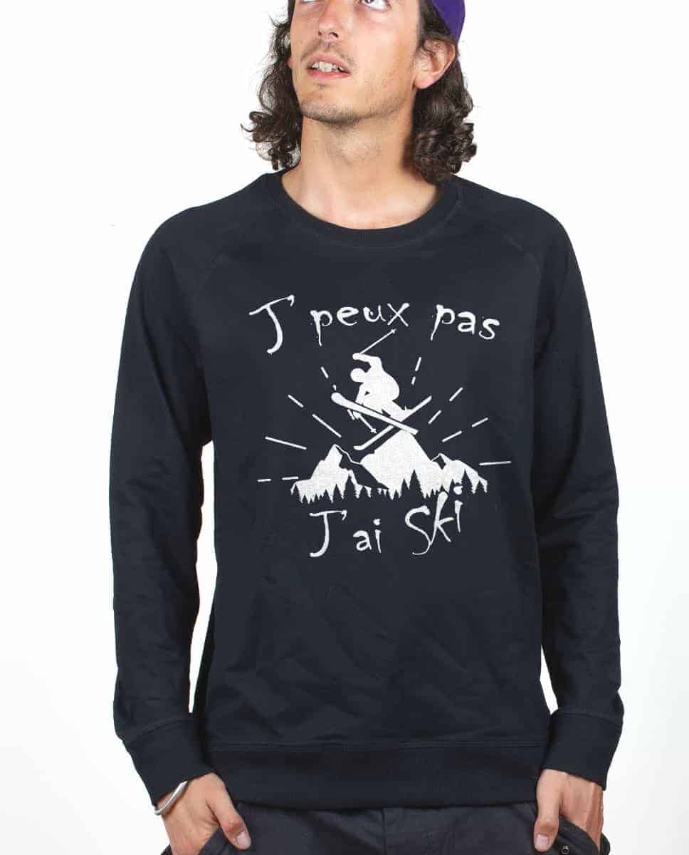 PULL HOMME : J'PEUX PAS J'AI SKI – Image 10