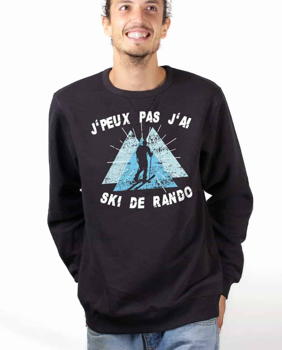 PULL HOMME : J'PEUX PAS J'AI SKI DE RANDO – Image 7